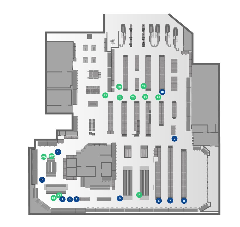 Floor placement optimization